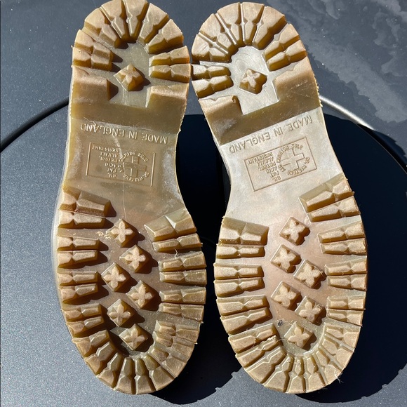 Dr. Martens Black and White Mens Oxfords - Picture 6 of 10